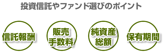 投資信託のファンド選びのポイント